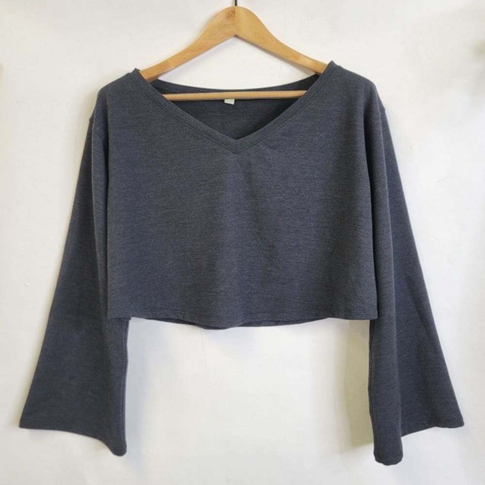 Lululemon Show your Depth Long SleeveHeathered Core Black